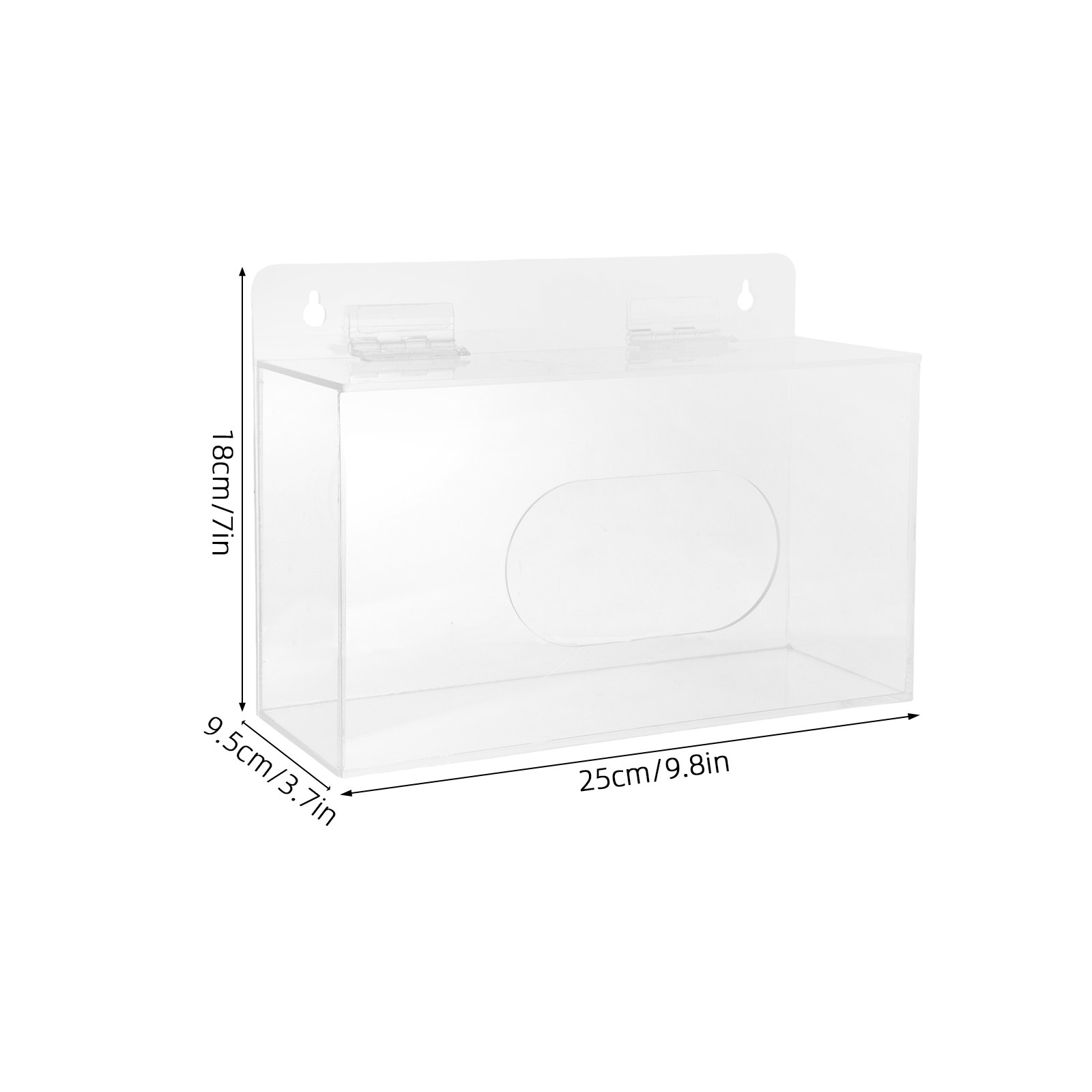 Acryl-Gesichtsmaskenhalter zur – Face Mask Storage Box Bewertung und Preis