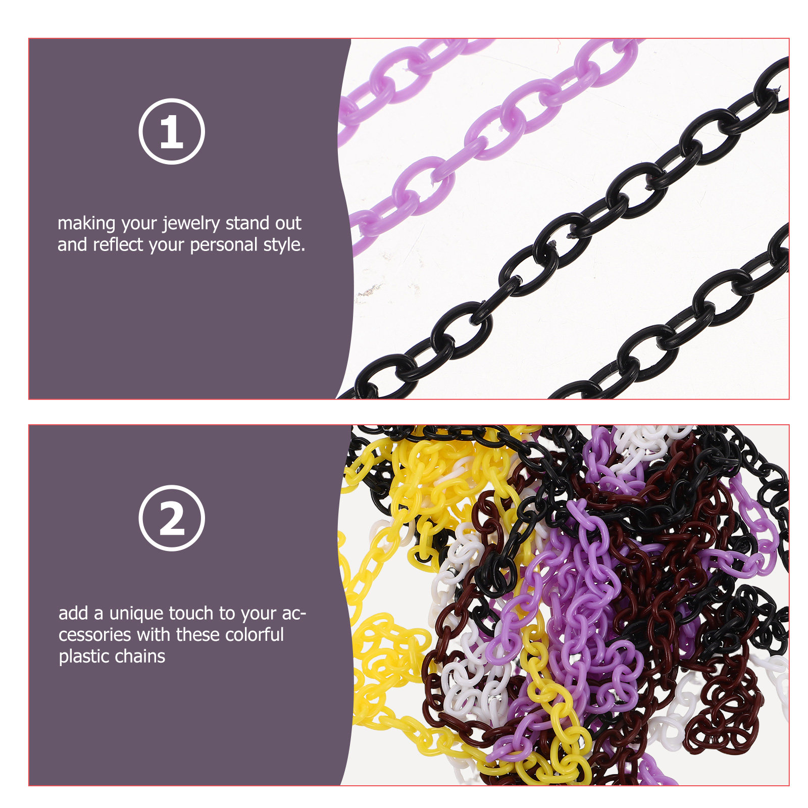 10 Stück Bunte Plastik-Uhrenke – Mask Chain Holder Bewertung und Preis